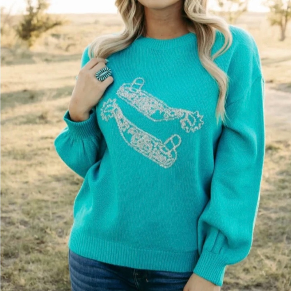 Queen Of Spurs Sweater